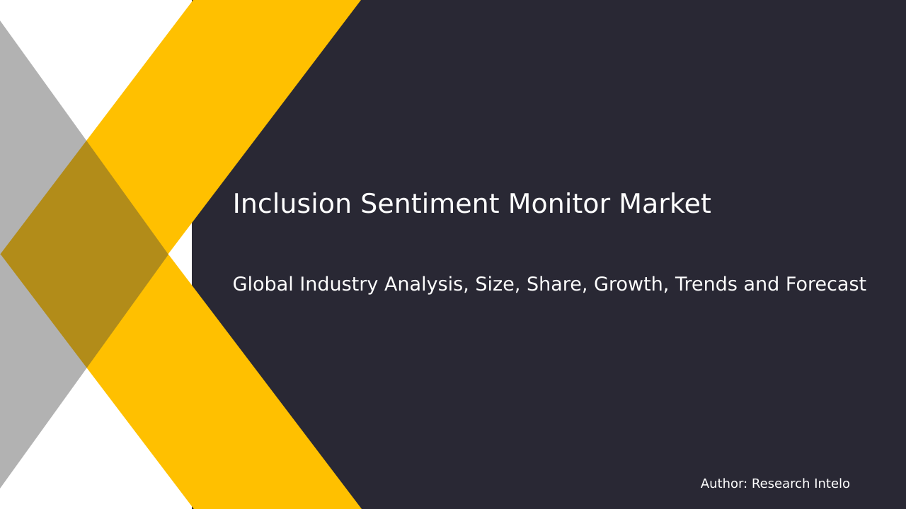 Inclusion Sentiment Monitor Market Research Report 2033